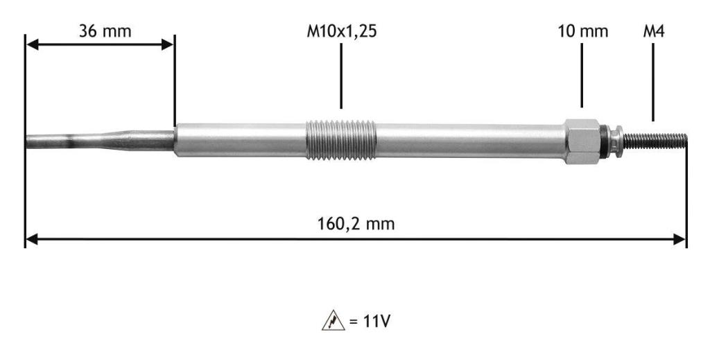 Bougie de préchauffage VALEO 345144